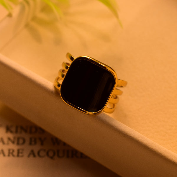 Gorgeous Unique Design Gold Plated Ring For Girls/Women