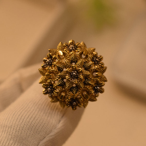 Charming Unique Design 24K RP Gold Plated 4.5 Gram Ring For Girls/Women