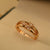 Stylish Design Crystal Stone Gold Plated Ring for Girls/Women