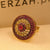 Elegant Design Real Stone Gold Plated Ring for Girls/Women