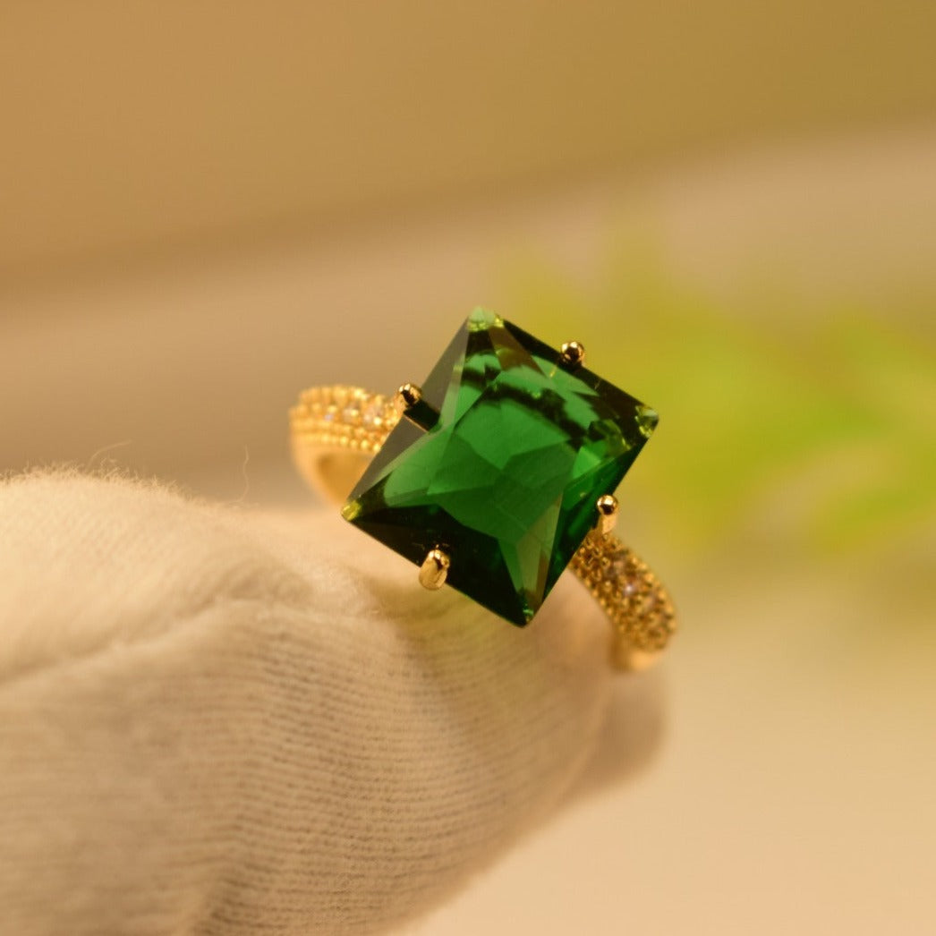 Beautiful Real Stone Ring for Girls/Women