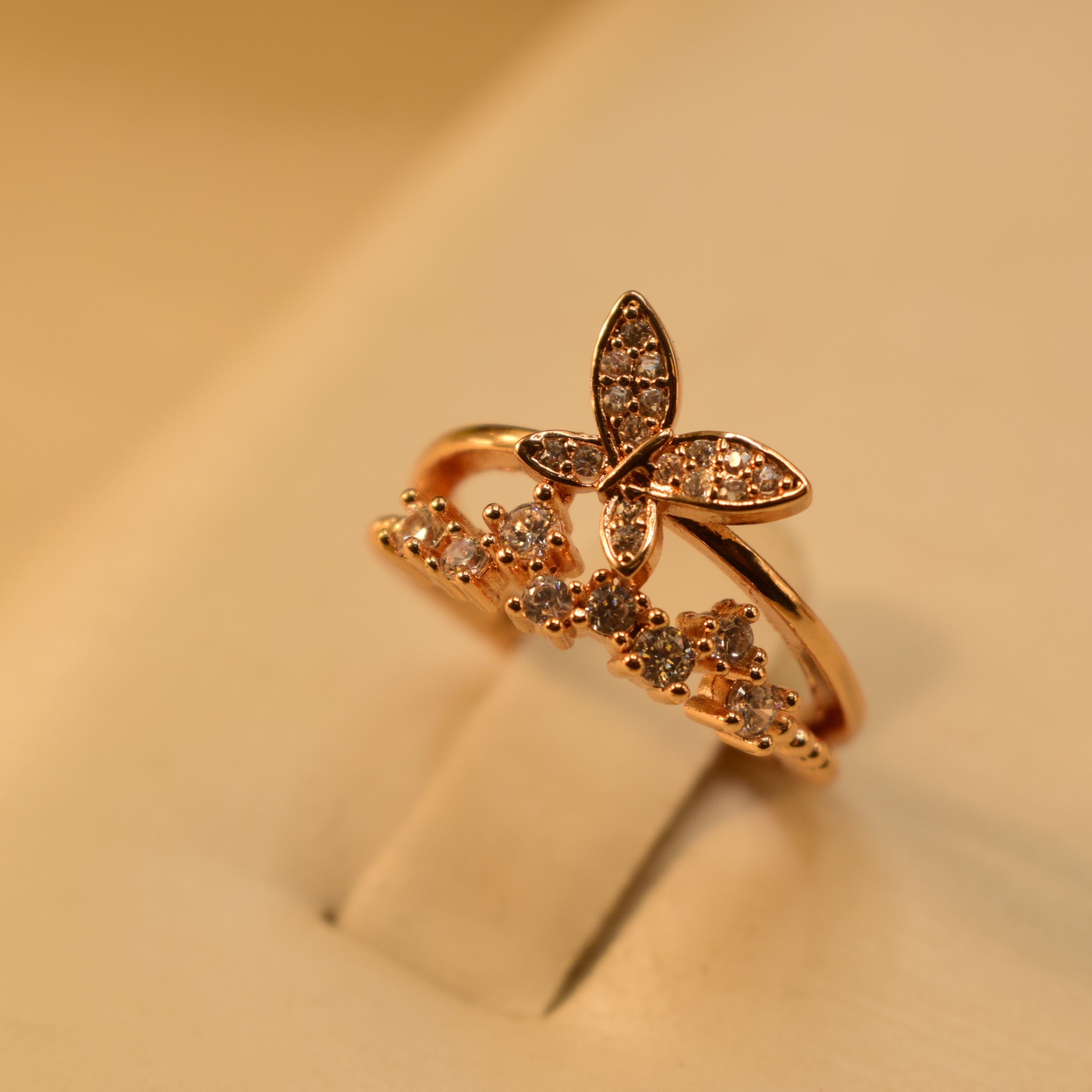 Beautiful Design Real Stone Ring for Girls/Women