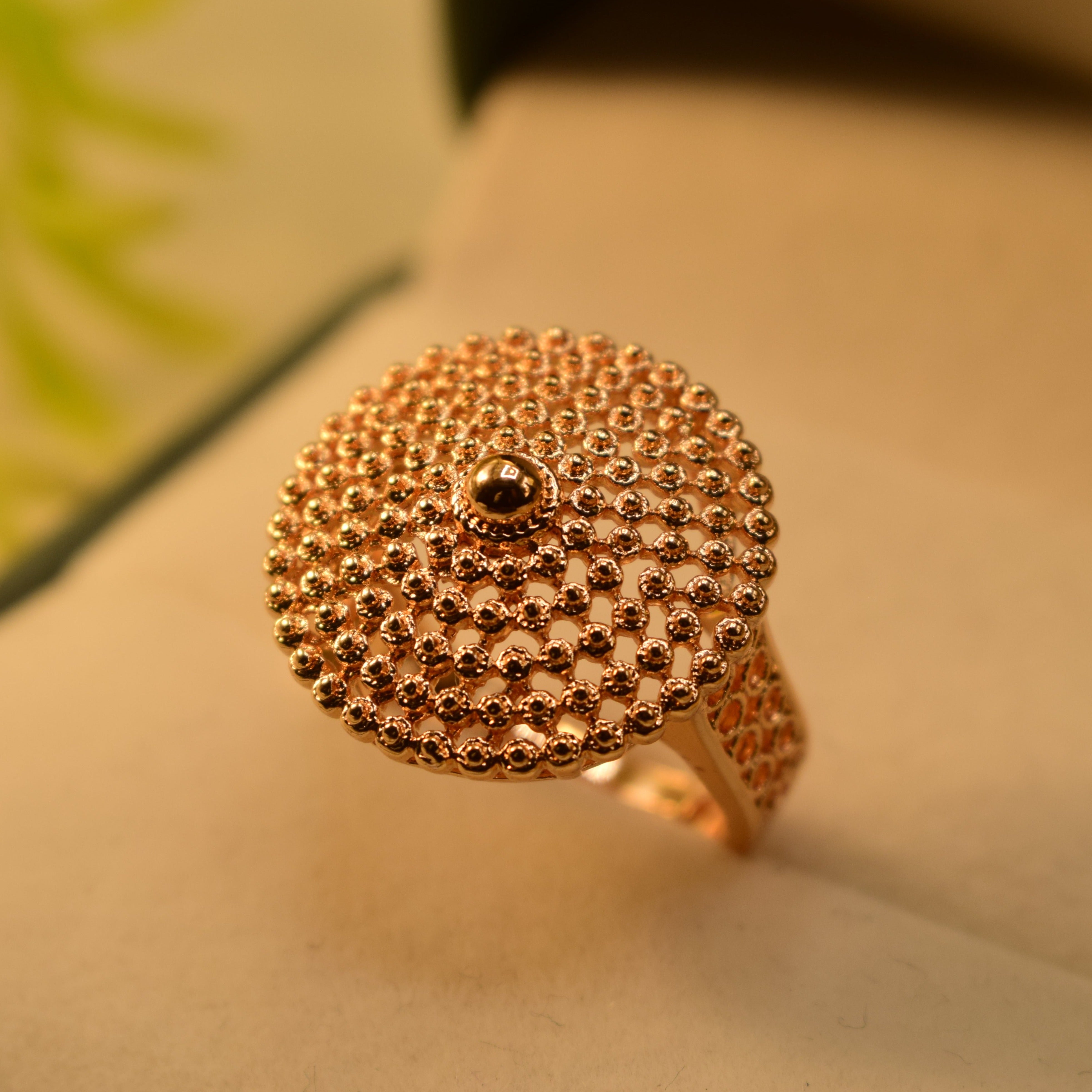 Beautiful Gold Plated Ring for Girls/Women