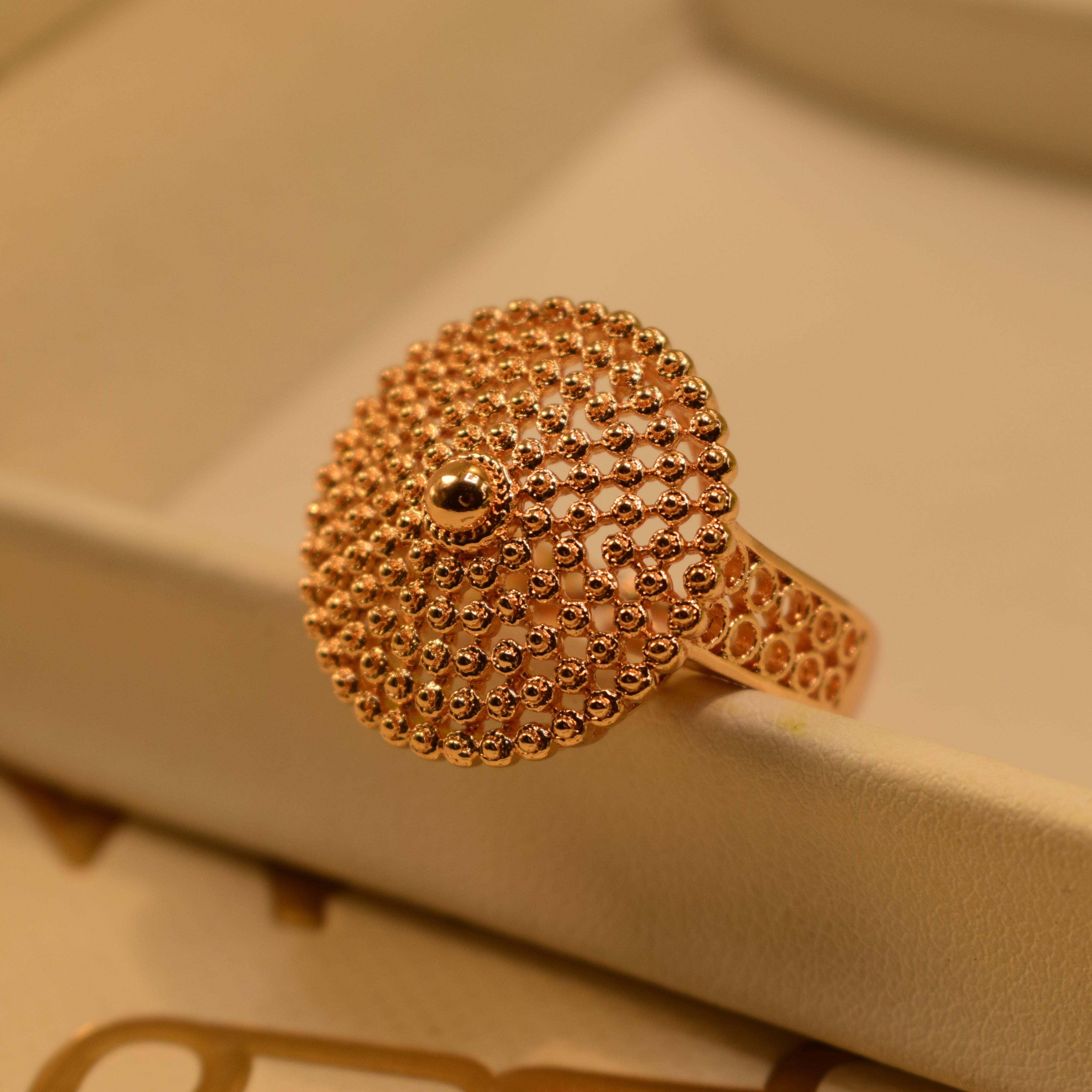 Beautiful Gold Plated Ring for Girls/Women