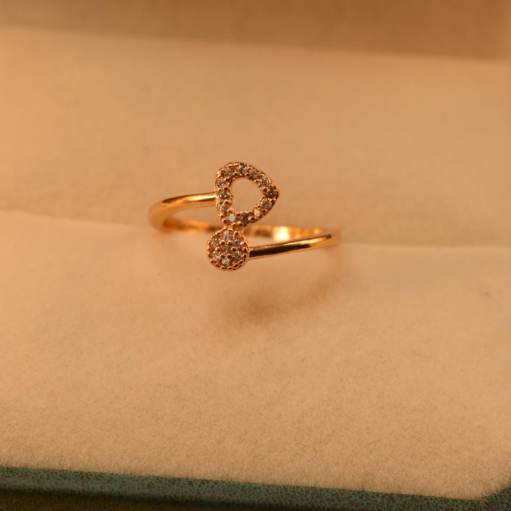 Beautiful Design 24K Gold Plated Ring for Girls/Women