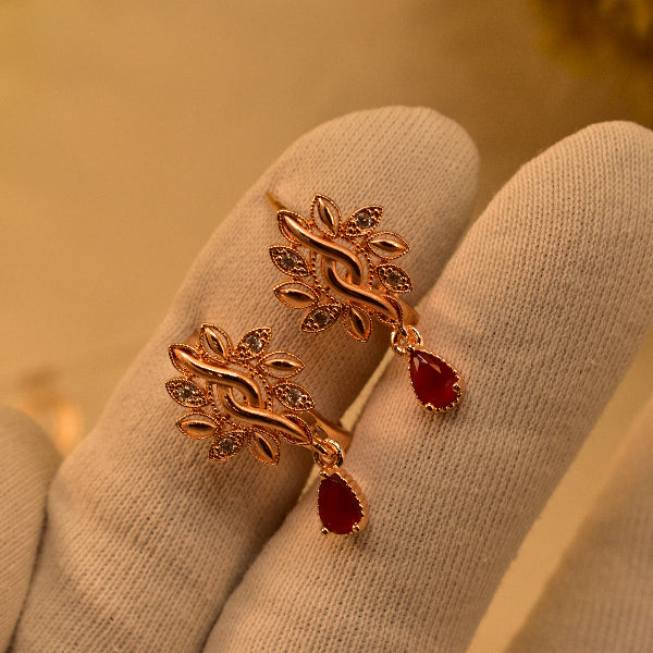 Charming Unique Design Gold Plated Earrings For Girls/women