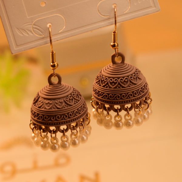 Luminous Unique Design Gold Plated Earrings For Girls/women