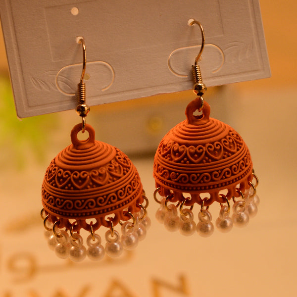 Luminous Unique Design Gold Plated Earrings For Girls/women