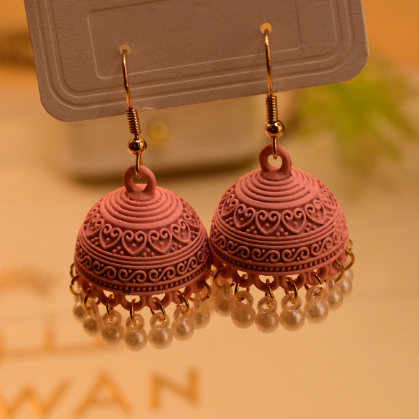 Luminous Unique Design Gold Plated Earrings For Girls/women