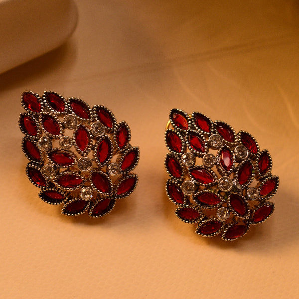 Luxury Design Gold Plated Crystal Stones Earrings For Girls/women