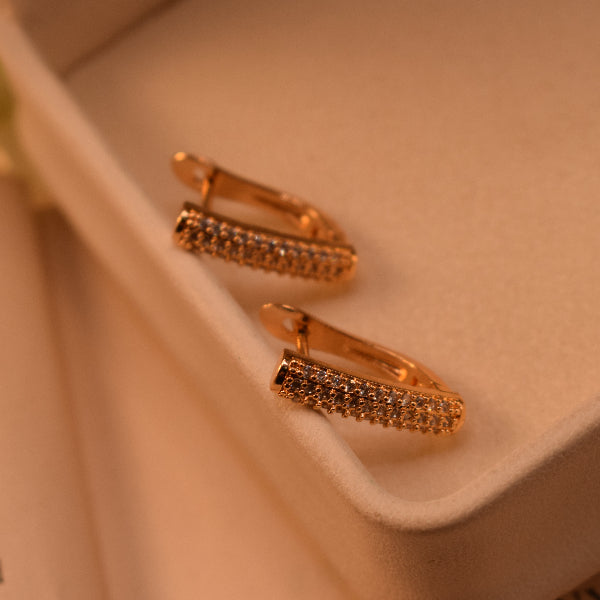 Fancy Unique Design Crystal Stones Earrings For Girls/women