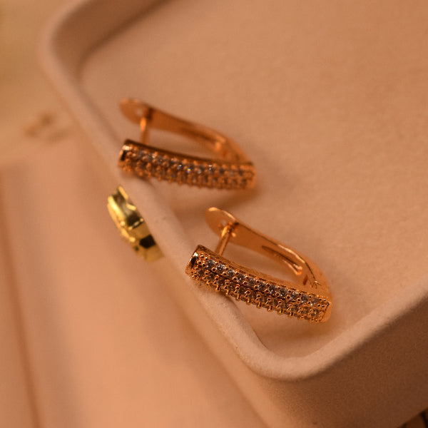 Fancy Unique Design Crystal Stones Earrings For Girls/women