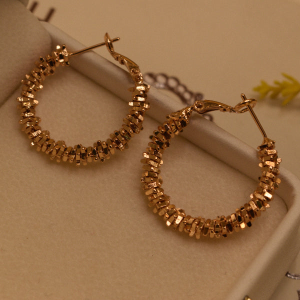Charming Unique Design Gold Plated Earrings For Girls/women