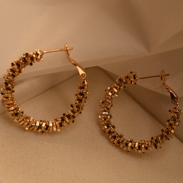 Charming Unique Design Gold Plated Earrings For Girls/women