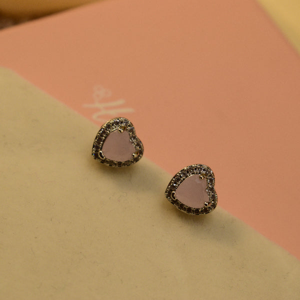 Dazzling Unique Design Silver Plated Crystal Stones Earrings For Girls/women