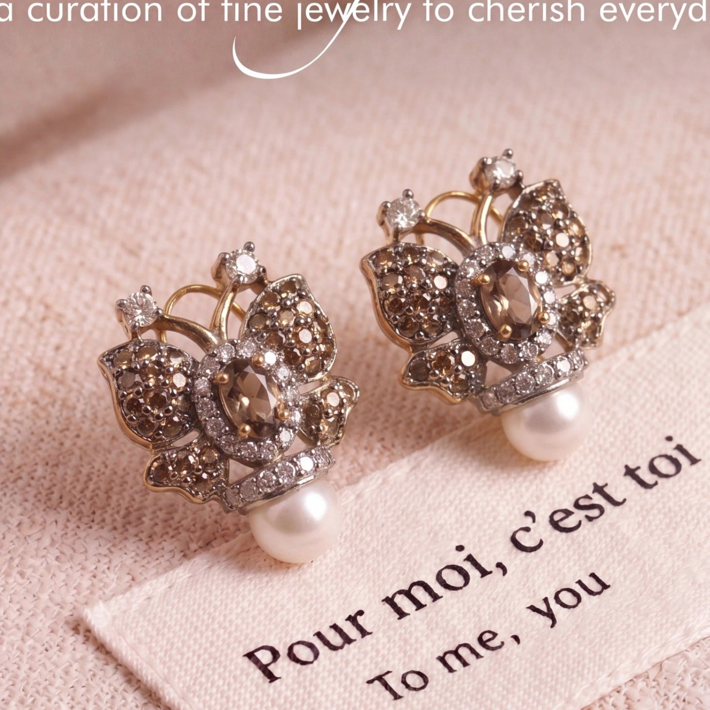 Dazzling Design Gold Plated Crystal Stones Earrings For Girls/women
