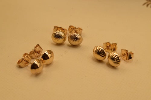 Pack Of 3 Gold Coated Tops For Girls/women.