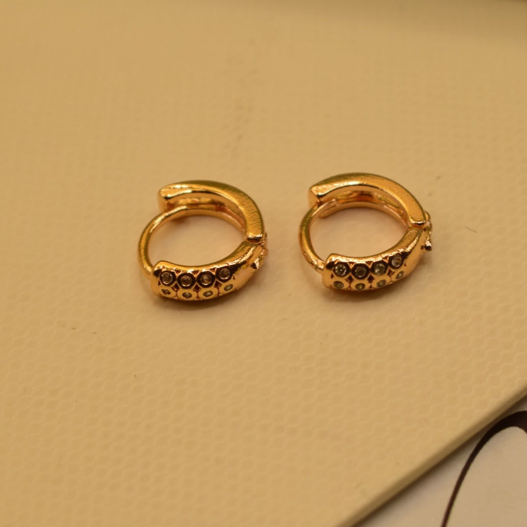 Gold earrings deals baliyan