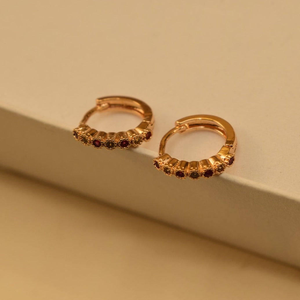 Stylish Design Golden Earrings For Girls/women.