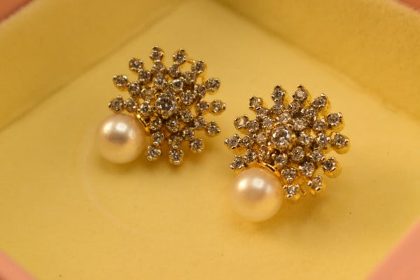 Elegant Design Real Multi Stone Earrings For Girls/women.