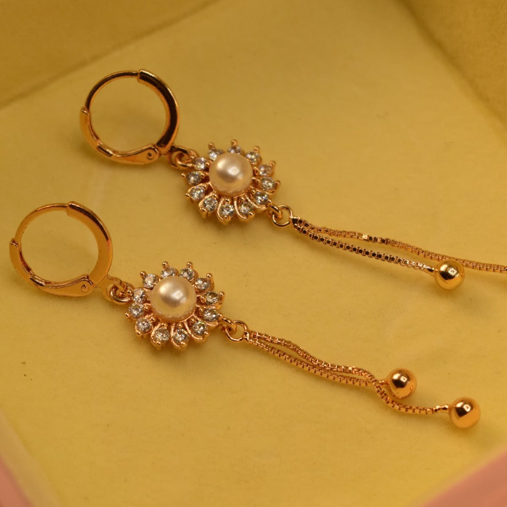 Elegant Design Real Stone Earrings For Girls/women.