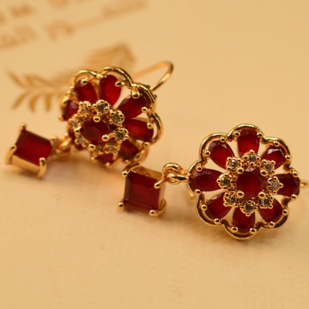 Elegant Design Real Stone Earrings For Girls/women.