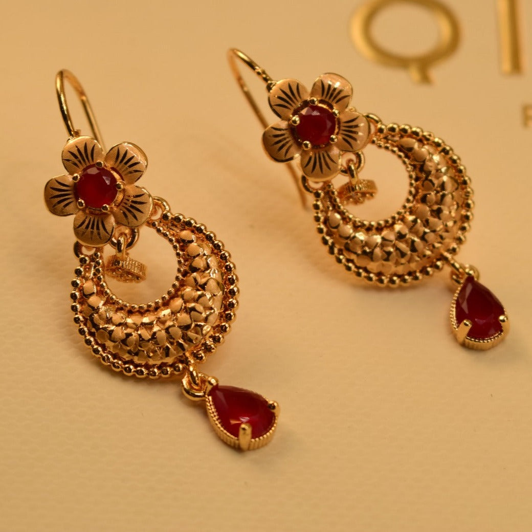 Elegant Design Real Stone Earrings For Girls/women.