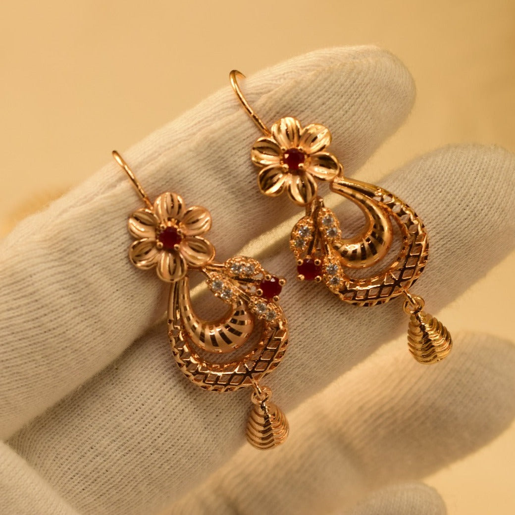 Elegant Design Real Stone Earrings For Girls/women.