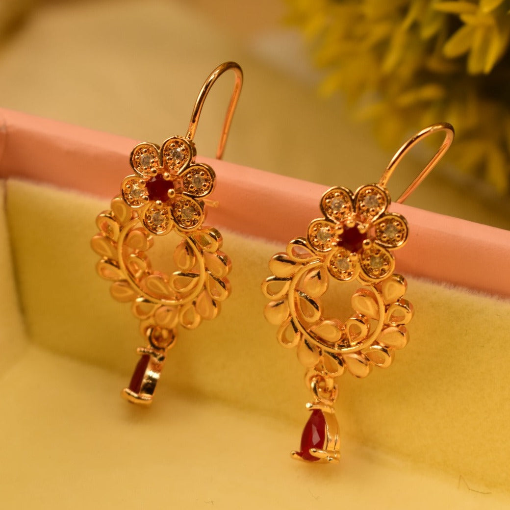 Elegant Design Real Stone Earrings For Girls/women.