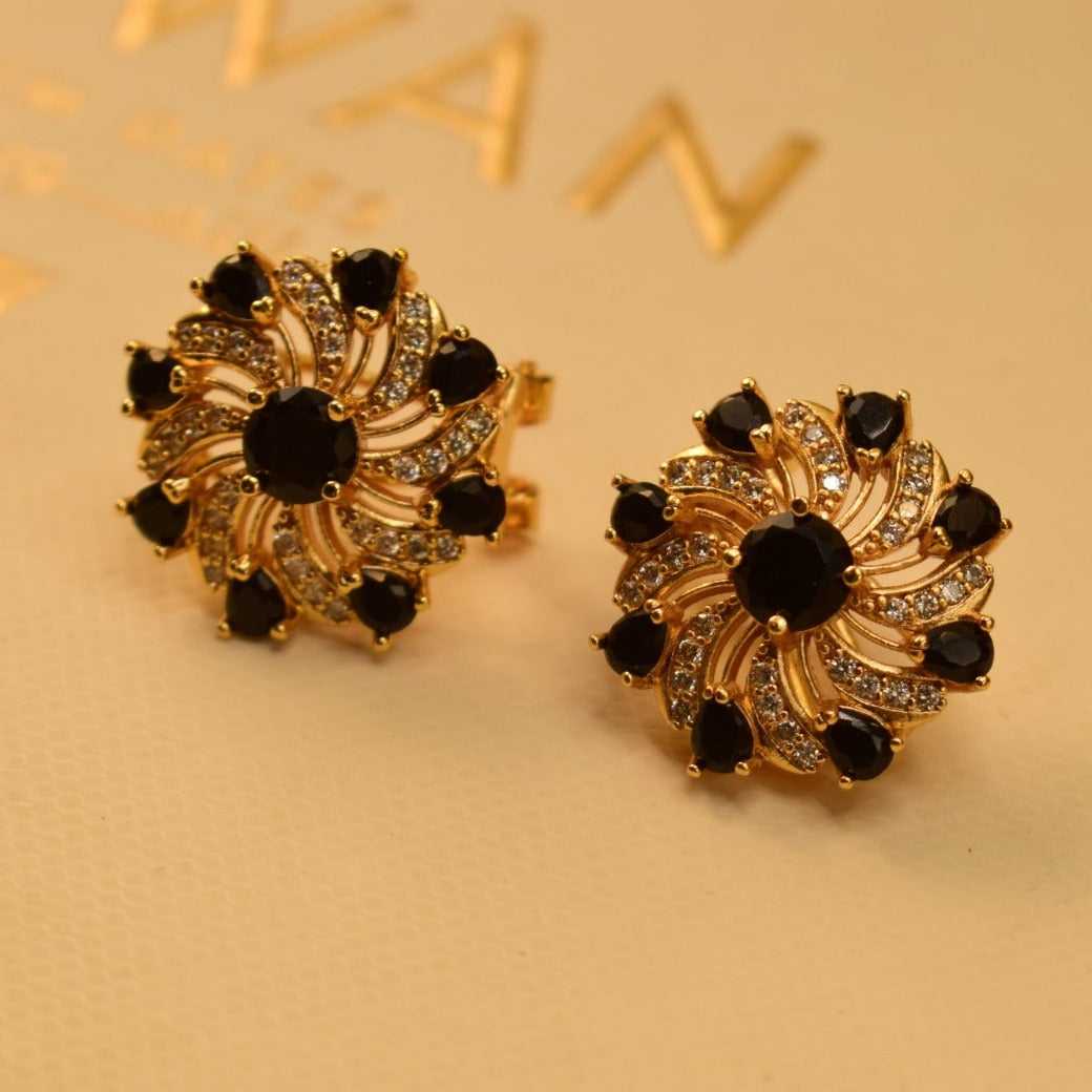 Elegant Design Gold Plated Earrings For Girls/women.