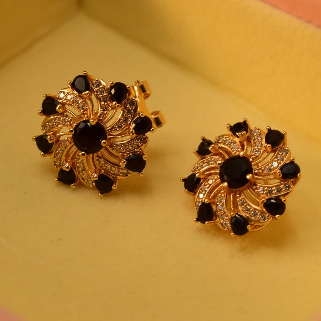 Elegant Design Gold Plated Earrings For Girls/women.