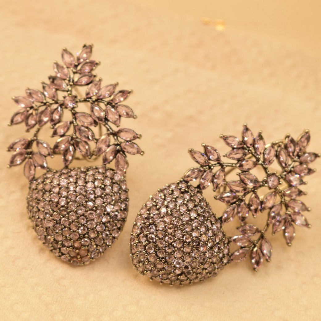 Beautiful Fancy Crystal Stones Earrings For Girls/women