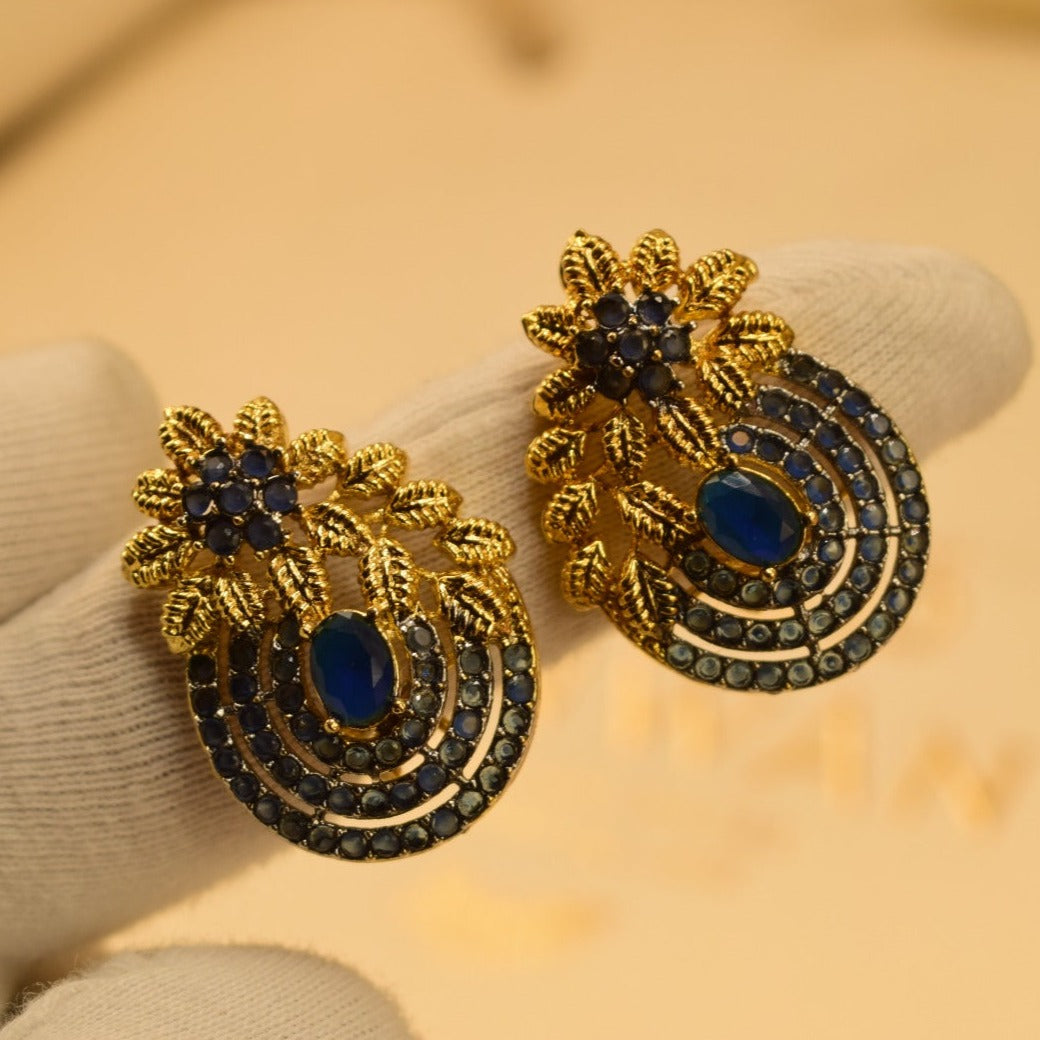 Elegant Design Gold Plated Earrings For Girls/women