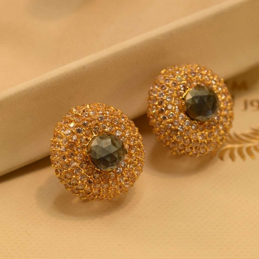 Elegant Design Gold Plated Earrings For Girls/women