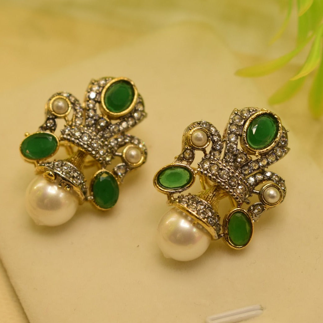 Elegant Design Real Stone Earrings For Girls/women.