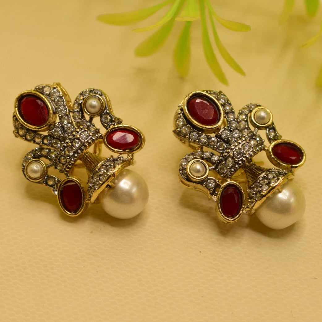 Elegant Design Real Stone Earrings For Girls/women.