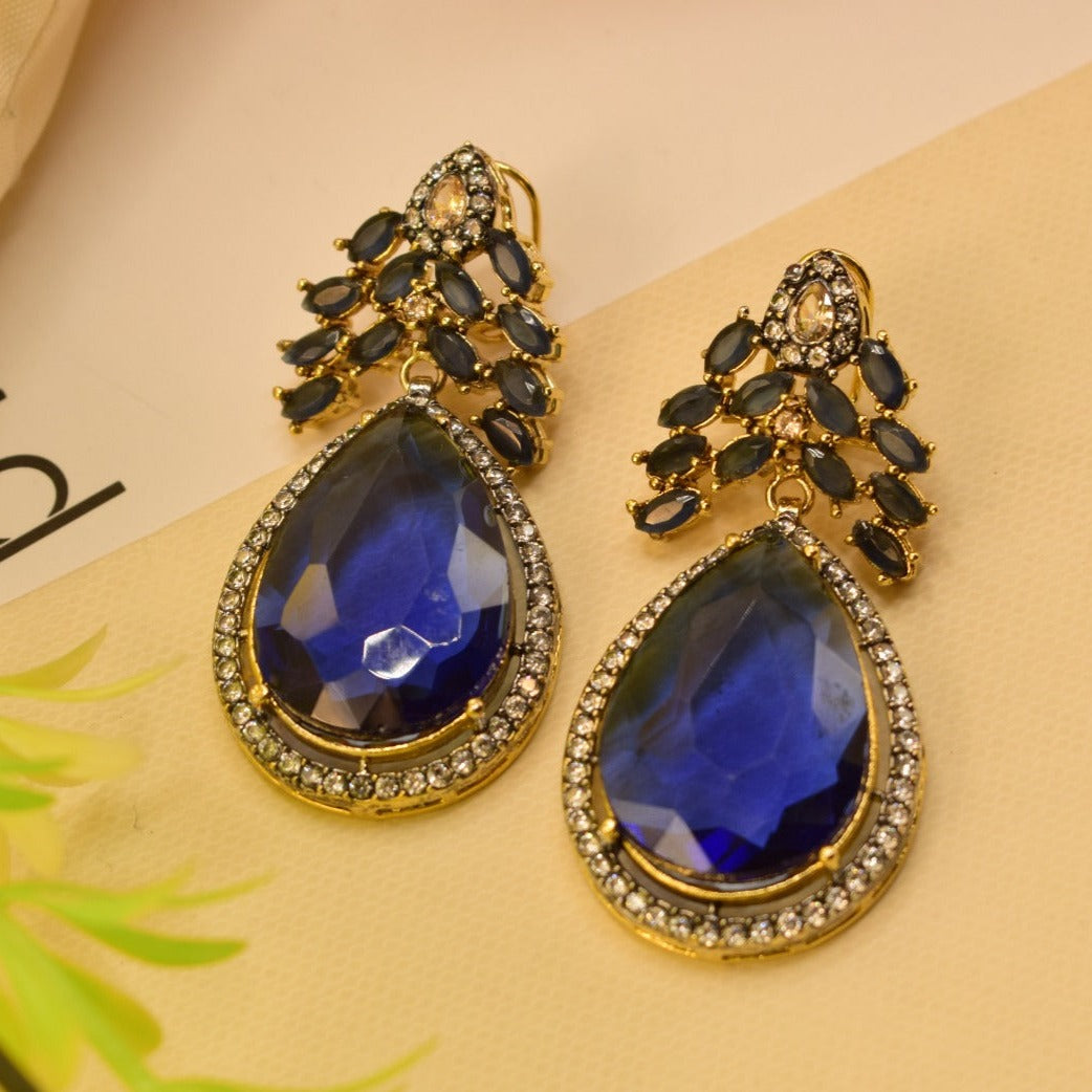 Elegant Design Real Stone Earrings For Girls/women