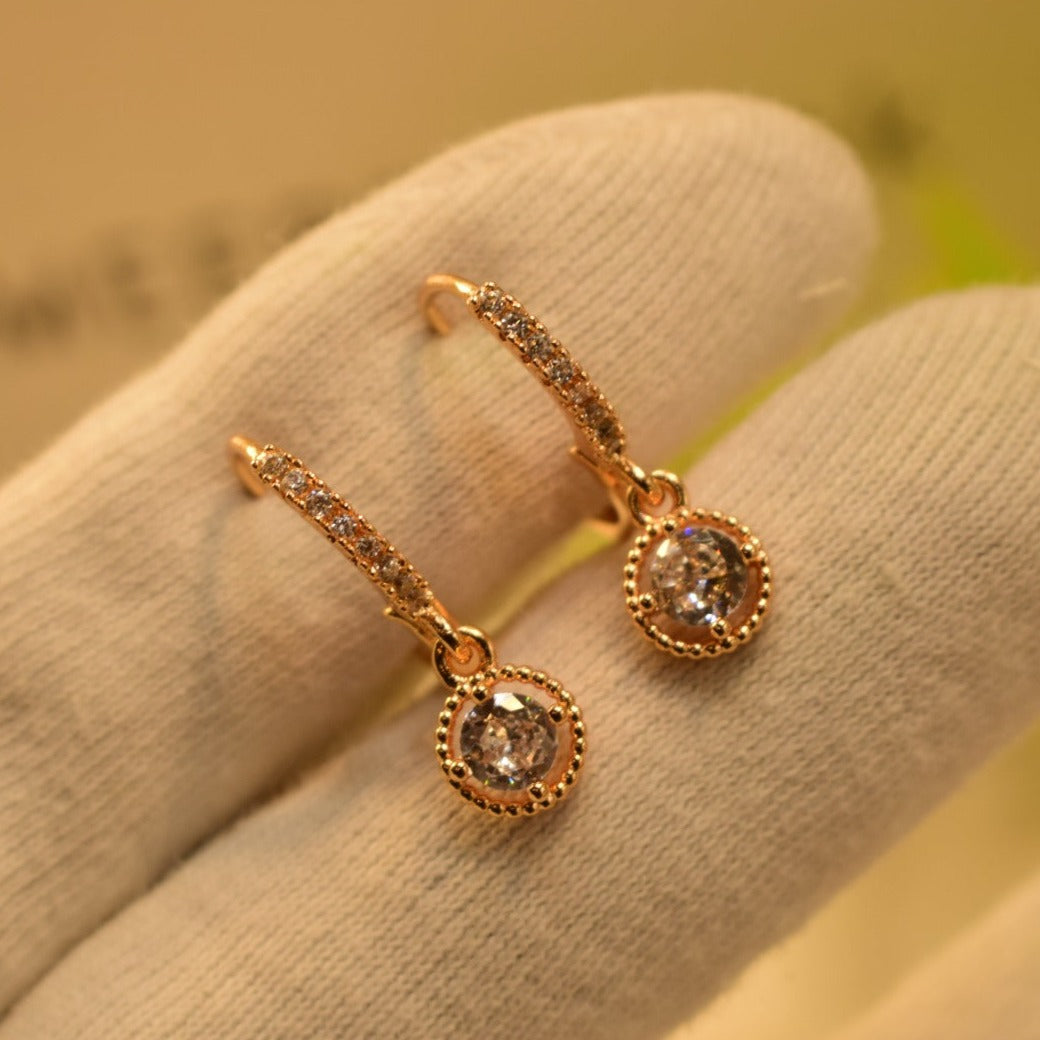 Elegant Design Real Stone Earrings For Girls/women.