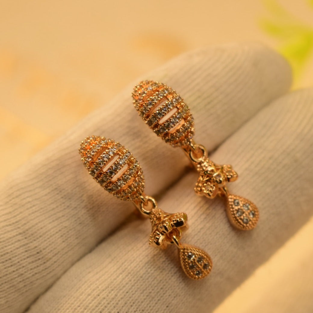 Elegant Design Real Stone Earrings For Girls/women.