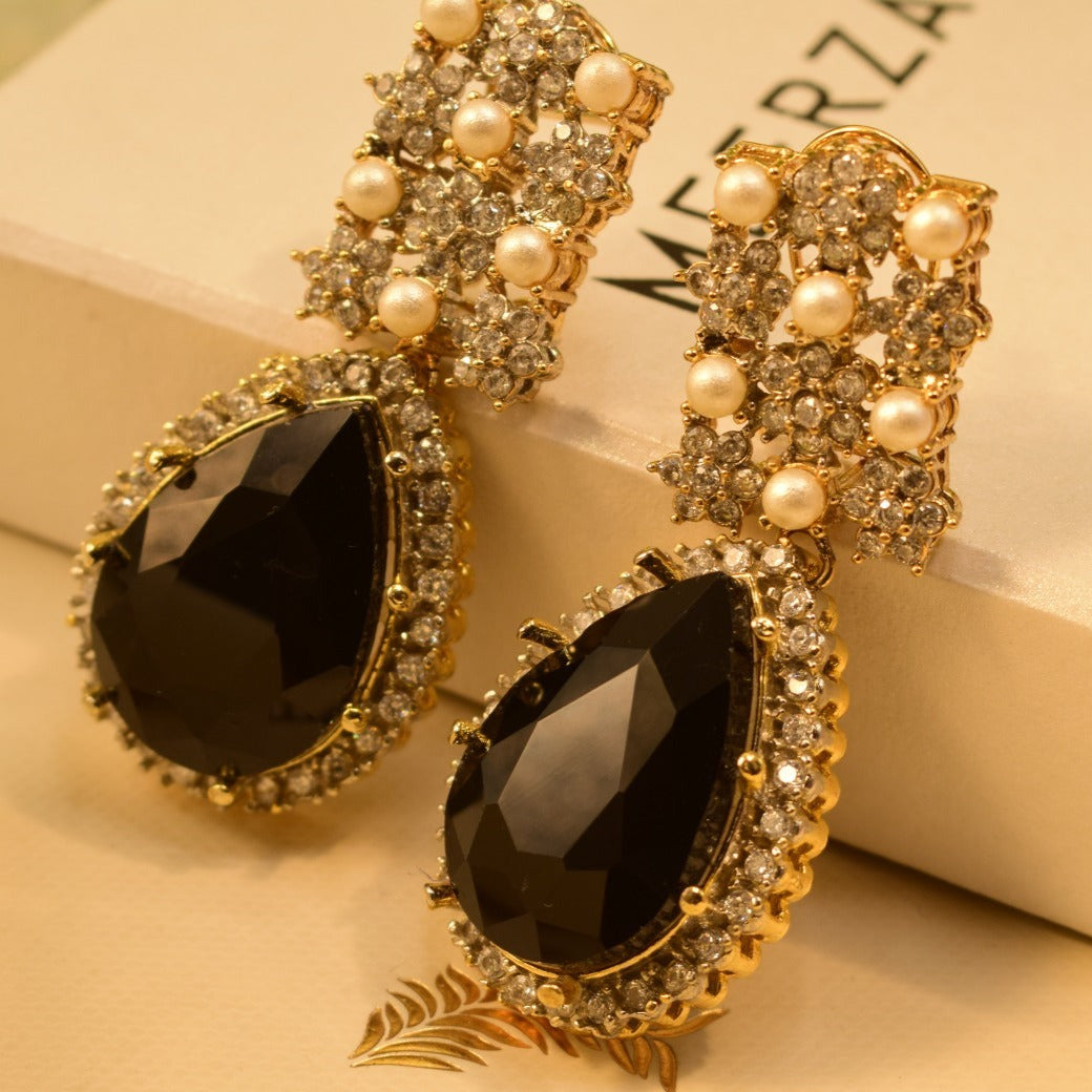 Elegant Design Real Stone Earrings For Girls/women.