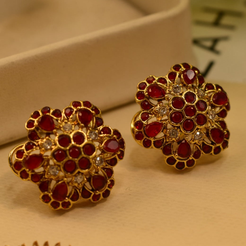 Elegant Design Real Stone Earrings For Girls/women.