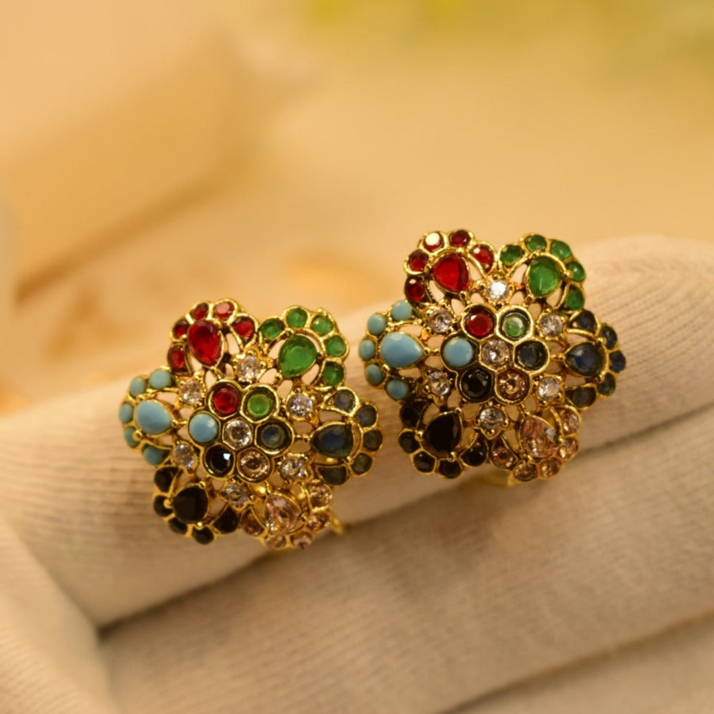 Elegant Design Real Stone Earrings For Girls/women.