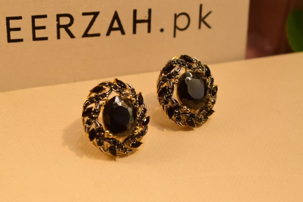 Fancy Beautiful Design Real Stone Earrings For Girls/women