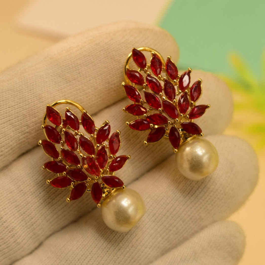 Elegant Gold Platted Earrings For Girls/women