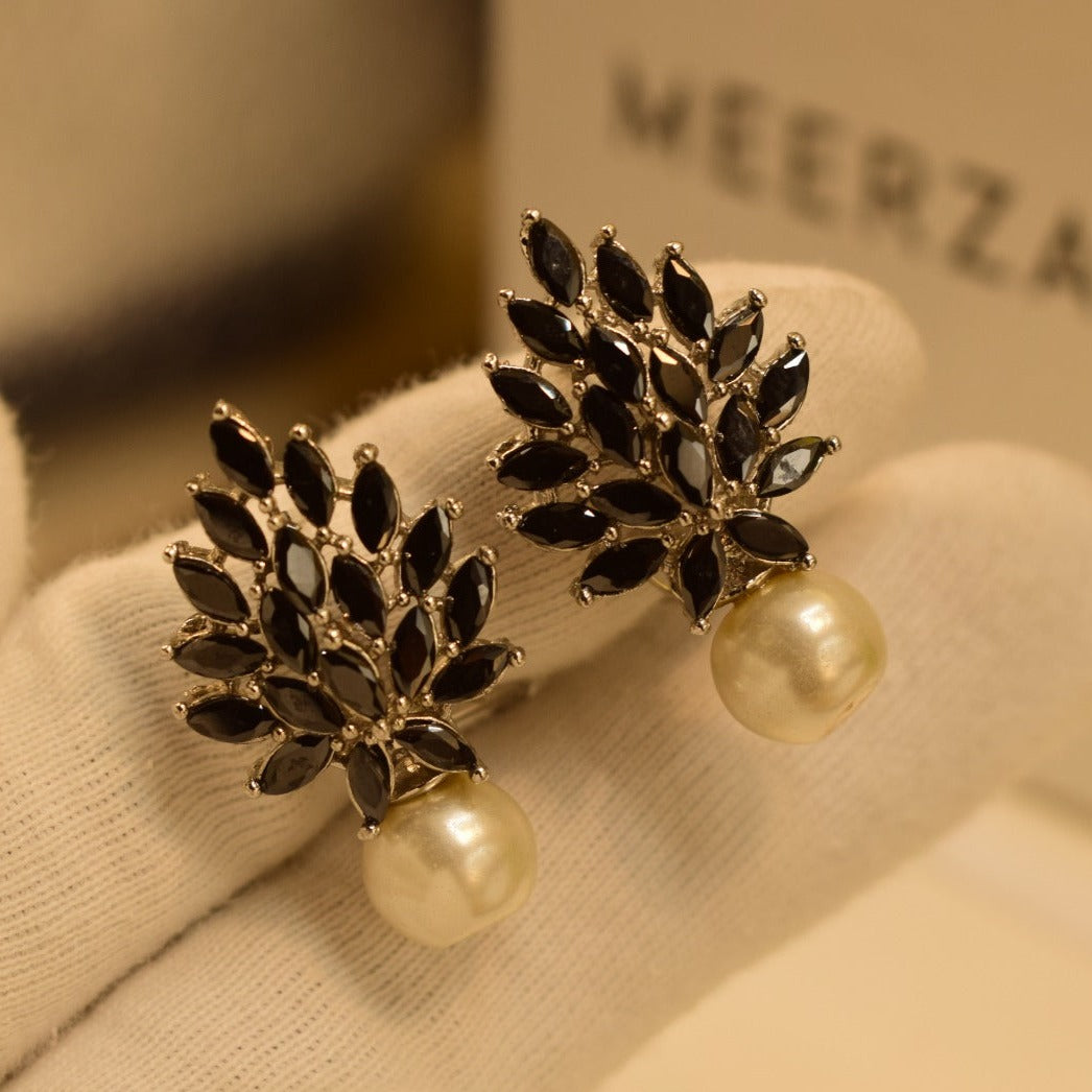 Elegant Silver Platted Earrings For Girls/women