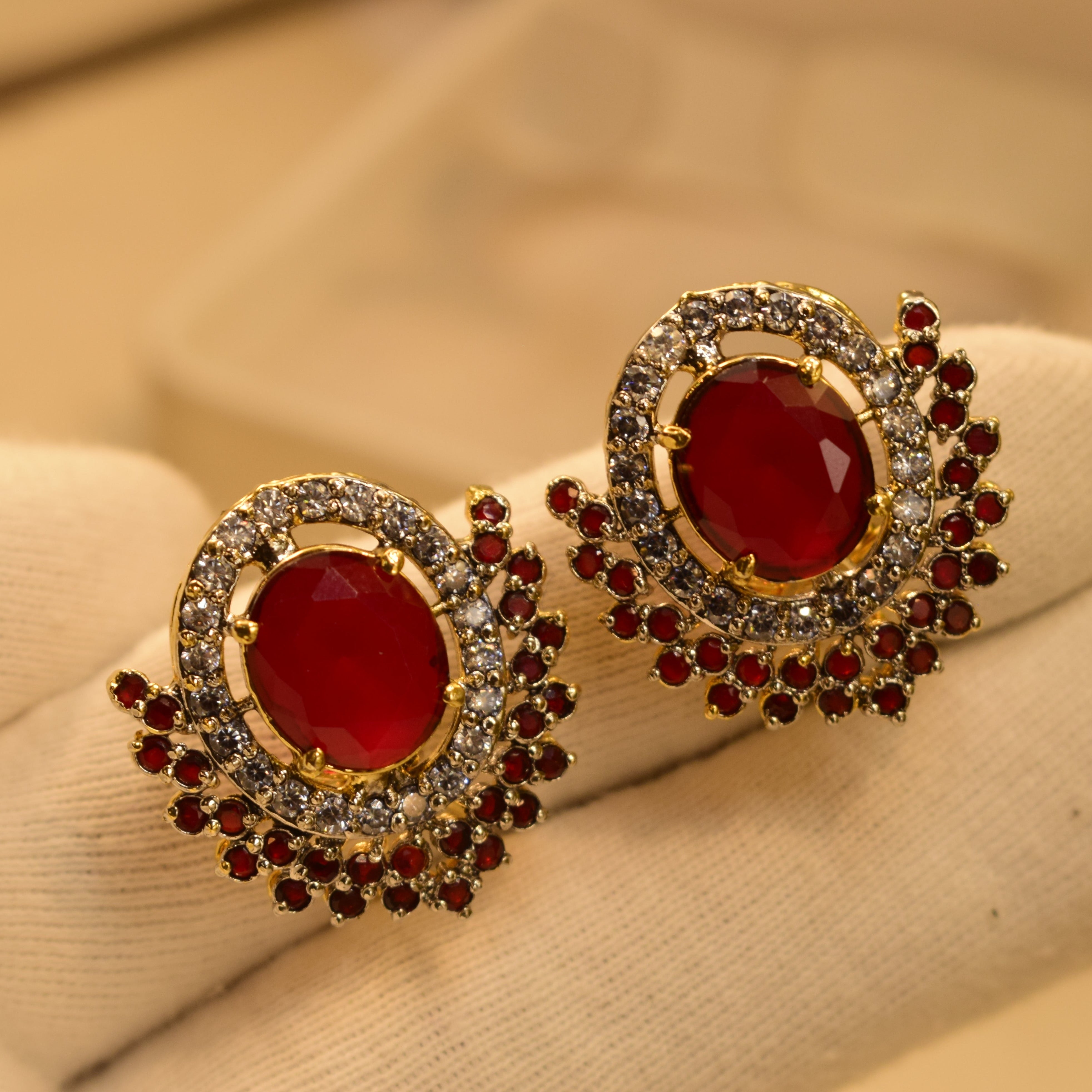 Elegant Real Stones Earrings For Girls/women