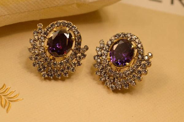 Elegant Real Stones Earrings For Girls/women