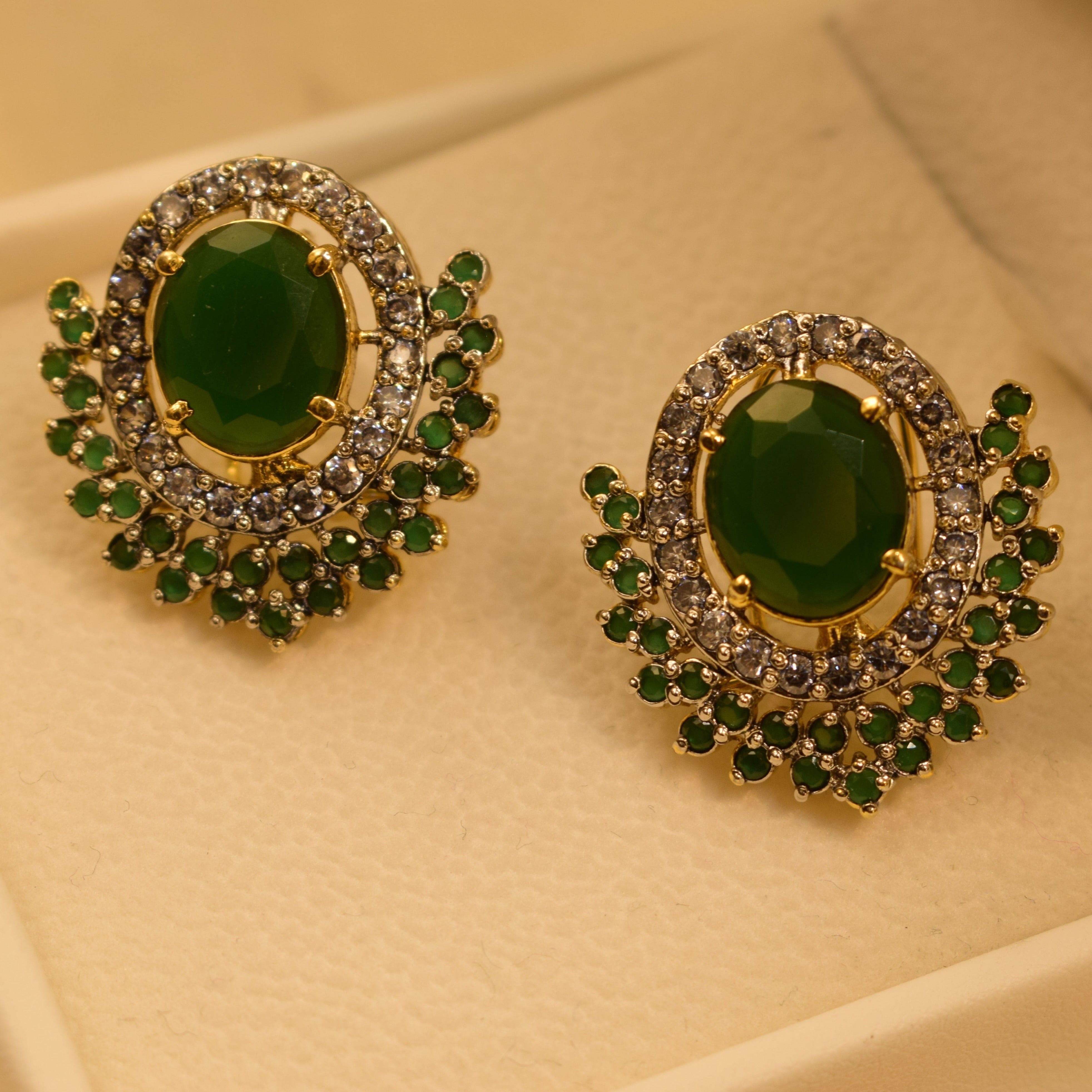 Elegant Real Stones Earrings For Girls/women