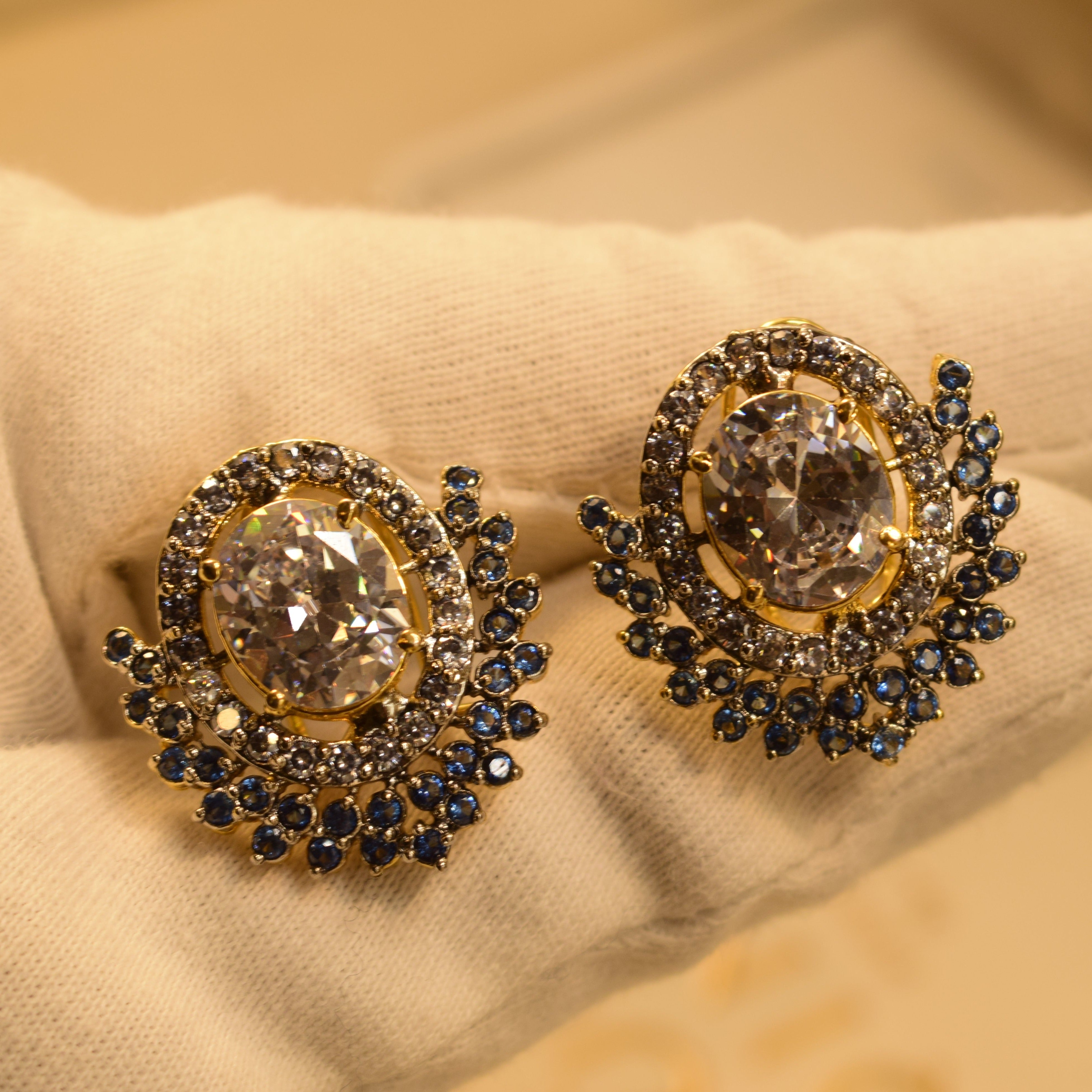 Elegant Real Stones Earrings For Girls/women