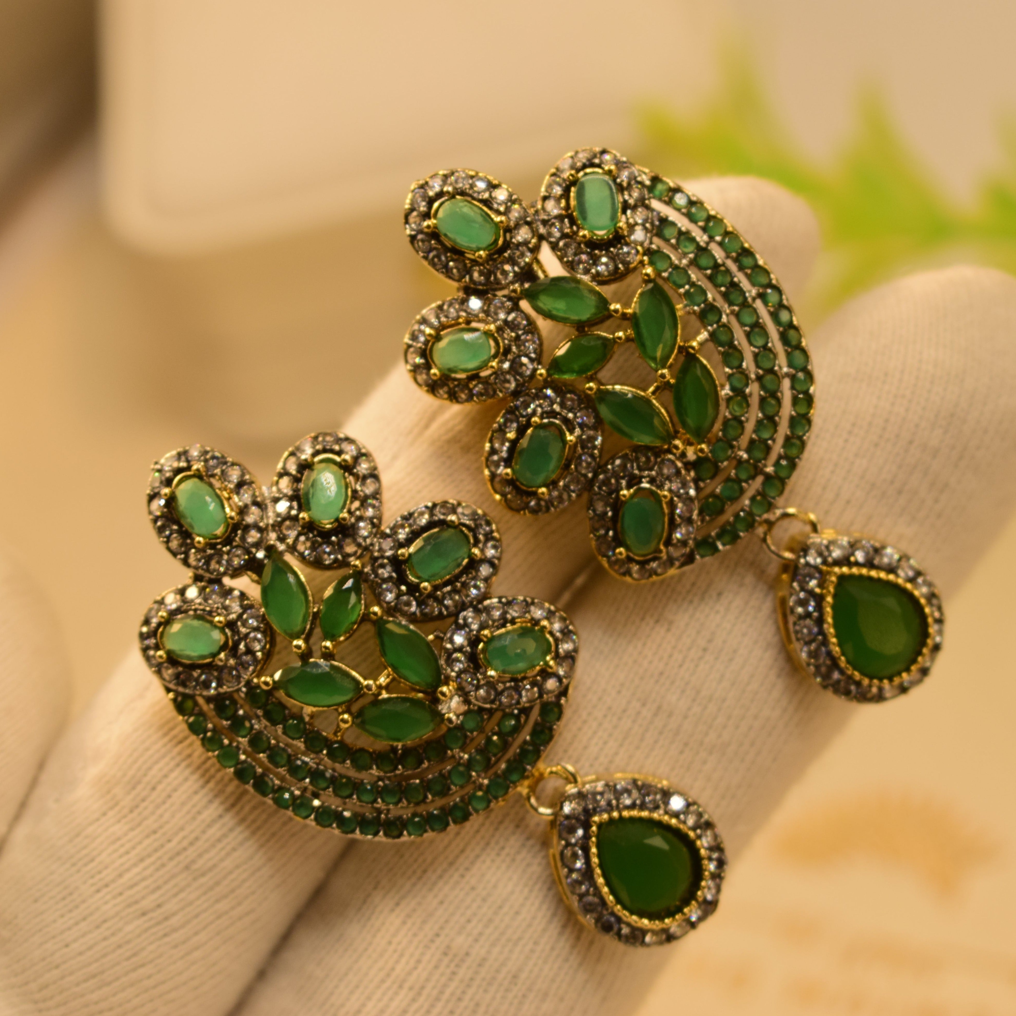 Elegant Real Stones Earrings For Girls/women